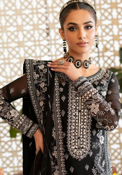 SAJIDA KHUSHBU VOL-02 1039 DESIGNER GEORGETTE SALWAR SUIT WHOLESALER IN INDIA